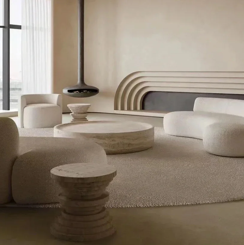 Stone Endtable гостиная домашняя интернет знаменитость улучшенное художественное