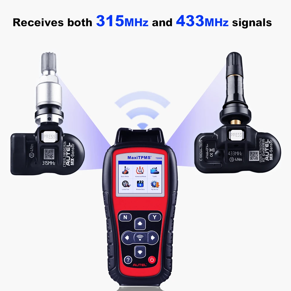 Autel MaxiTPMS TS508K датчик MX-Sensor Инструменты для ремонта шин TPMS Датчик Поддержка