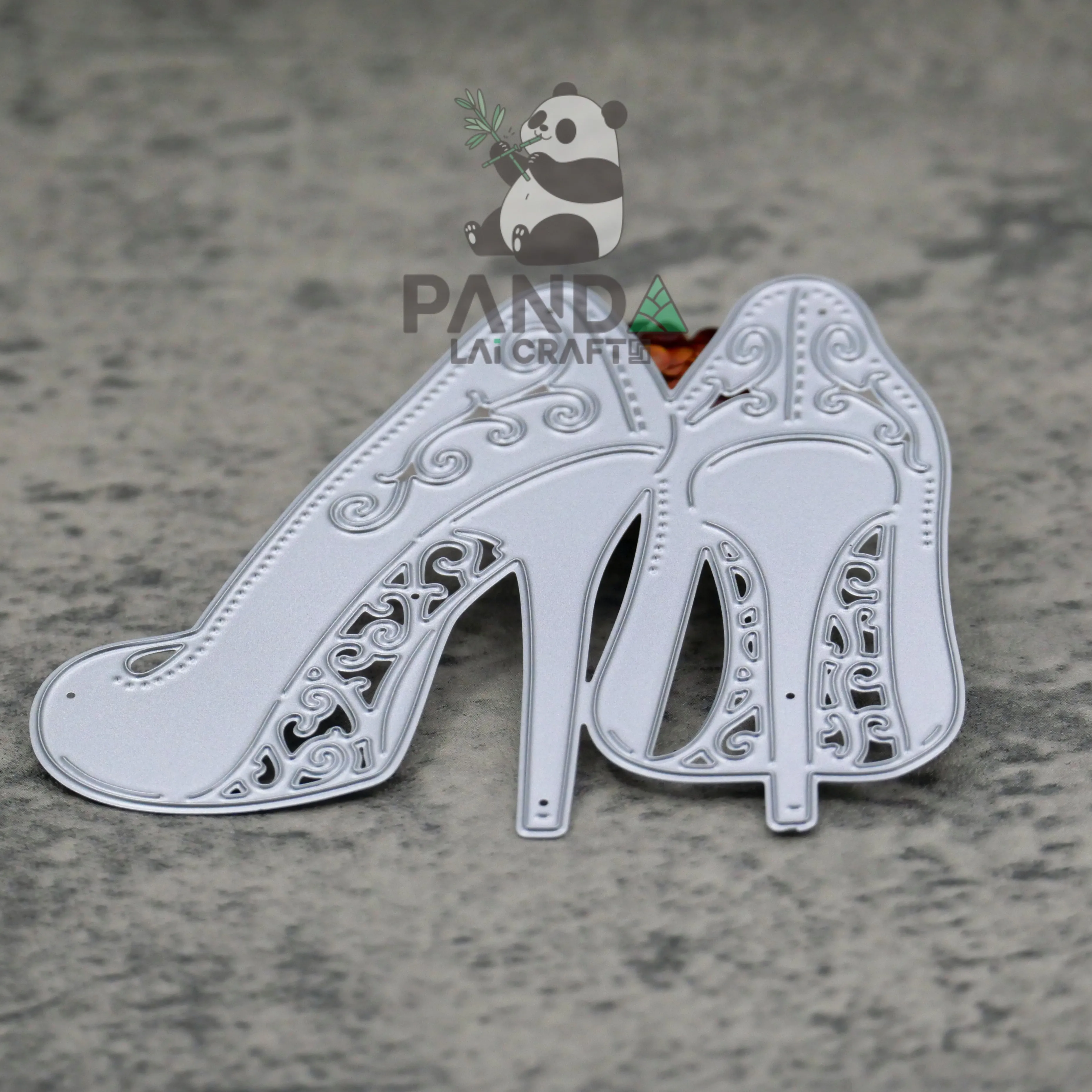 Набор штампов PANDALAI для стеклянных тапочек металлические штампы