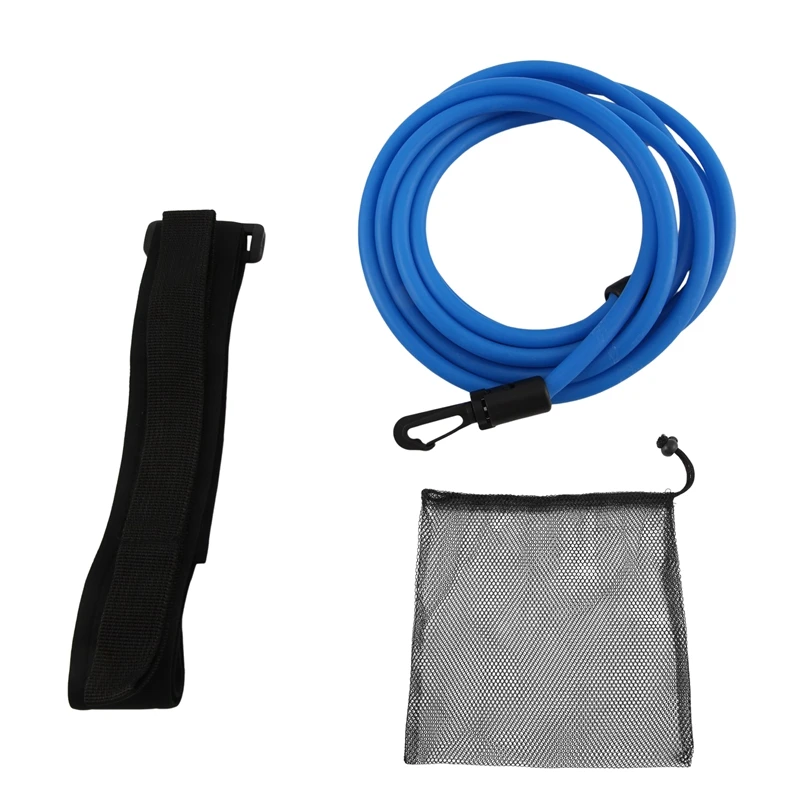 

Top!-Swimming Training Resistance Band Adjustable Waist Belt Suitable For Swimming Pool Swimming For Adults And Children