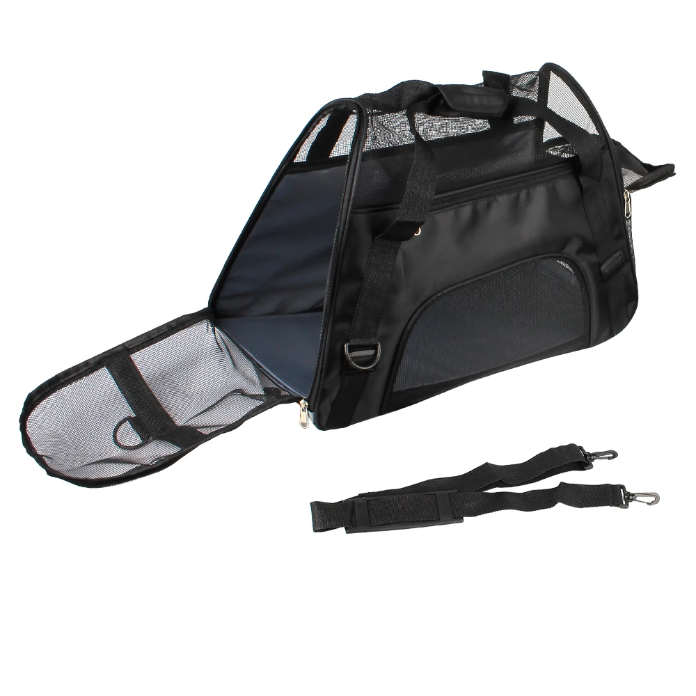 

Outgoing Travel Breathable Pet Mesh Bag Dog Cat Carrier Bags Portable Foldable Pet Supplies Pet Hand Bag