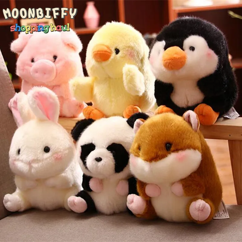 

Simulation Animal Stuffed Plush Animals Plush Toy Soft Doll Children Seal Squirrel Owl Pig Kawaii Room Decor Juguetes Plushie