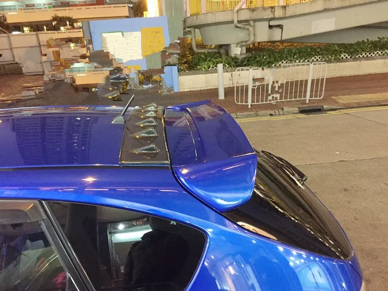 

Fit For 2008-2014 Impreza Wagon Hatchback GR GH Rear Wing Roof Spoiler