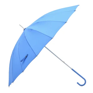 Sky Blue Long Umbrella Rain Women 16K Windproof Outdoor Golf Umbrella Travel Aluminum Top Brand Stick Big Umbrellas Ultralight