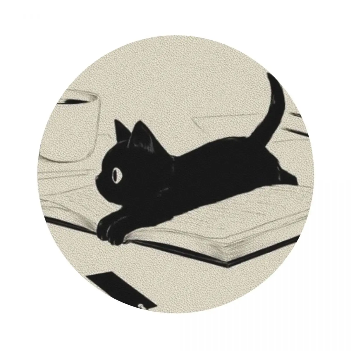 

Подставка Little Cat, Кожаная подставка, набор подставок из четырех предметов из 4-х разнообразных подставок для офиса