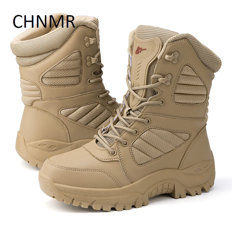 

Men's Boots Outdoor Mountaineering Comfortable Wear-Resistant Non-slip Thick Bottom Explosive Style Spring and Autumn Main Push