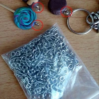 300pcs mini screw eye pins for jewelry making pearl beads eyepins hooks eyelets screw clasps hooks for pendant jewelry findings