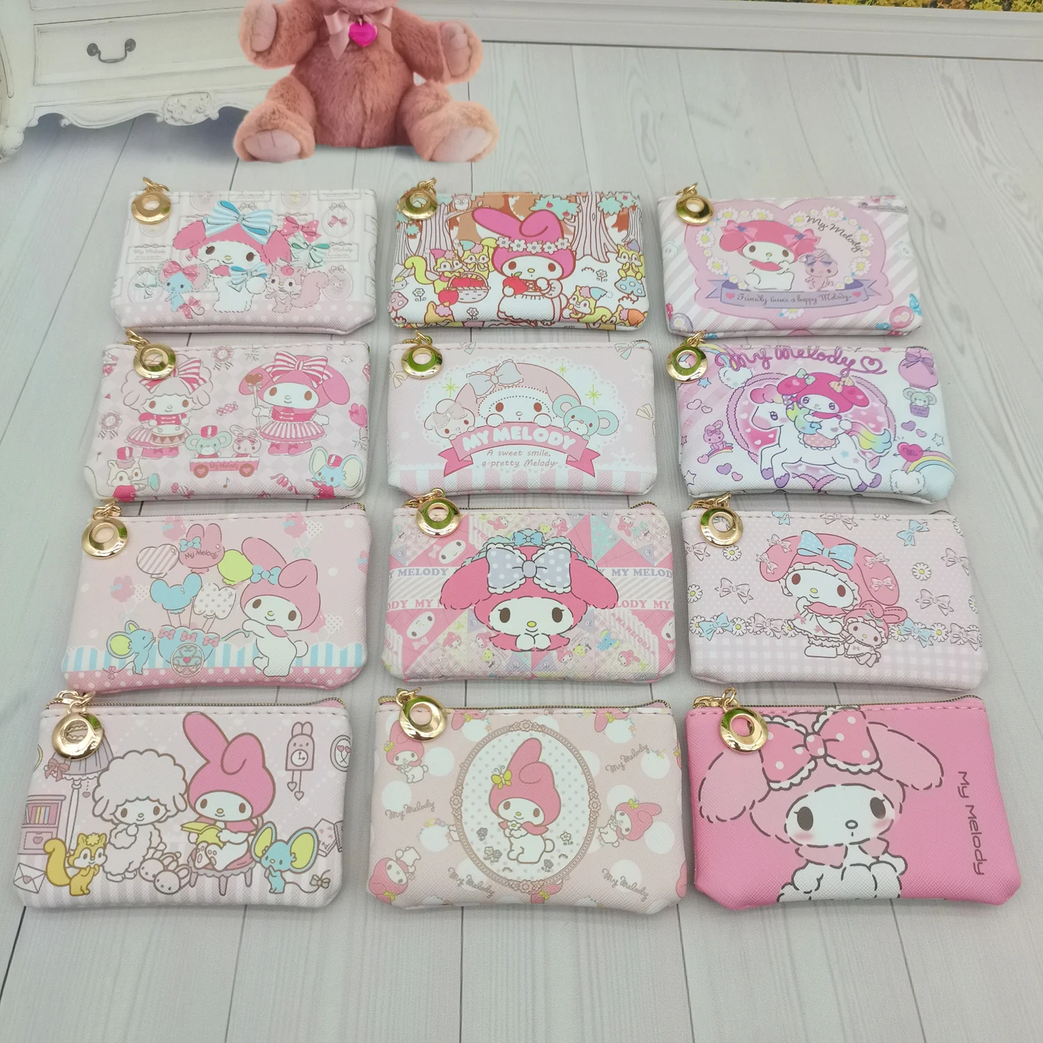 

Coin Purse Cartoon Coin Bag Little Cute Girl Student Mini Coin Earphone Bank Card Package Key Case
