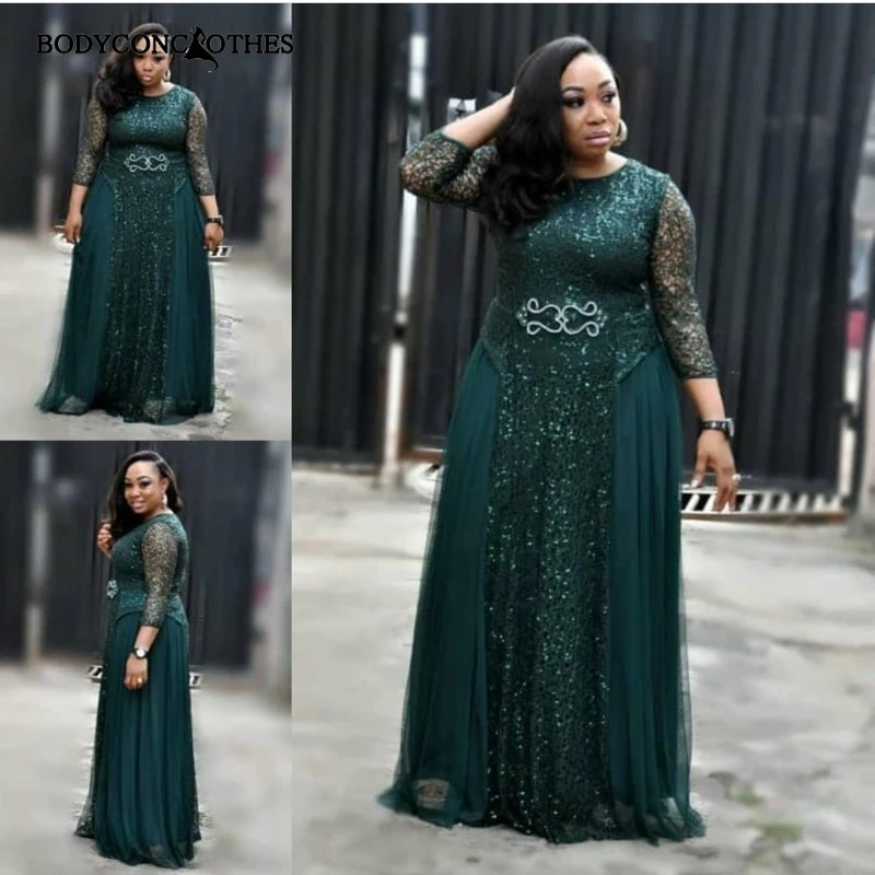 

Женское вечернее 2022, с кружевами, с блестками, средним рукавом