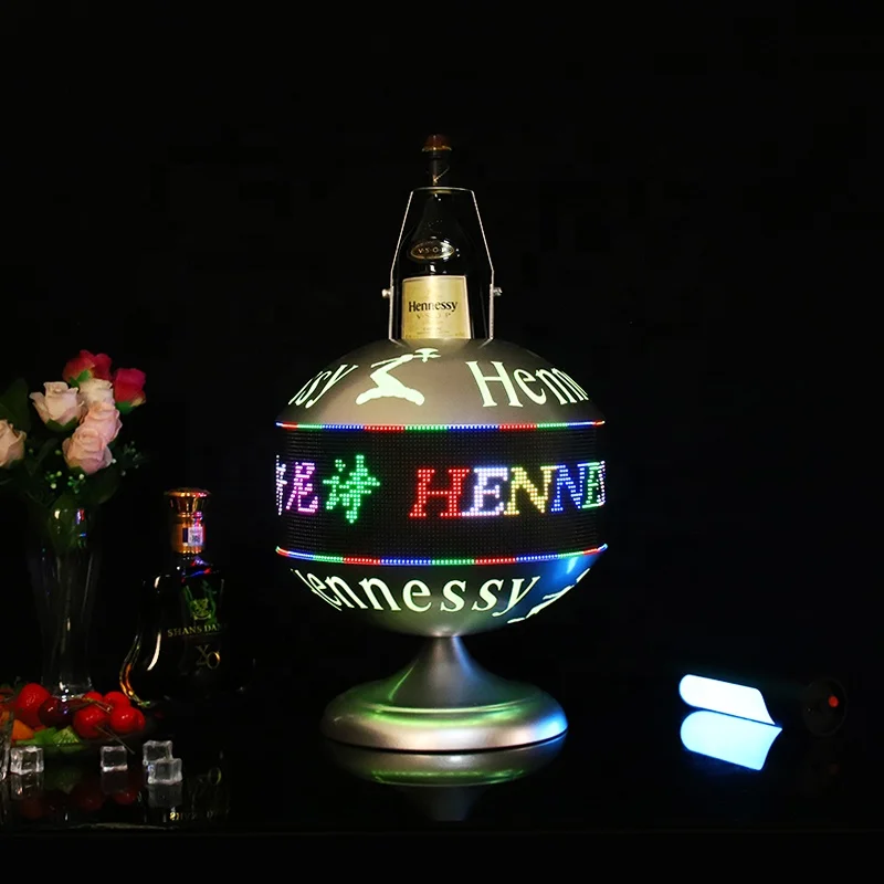 Приложение для ночного клуба цифровой экран прокрутка клетка в виде глобуса