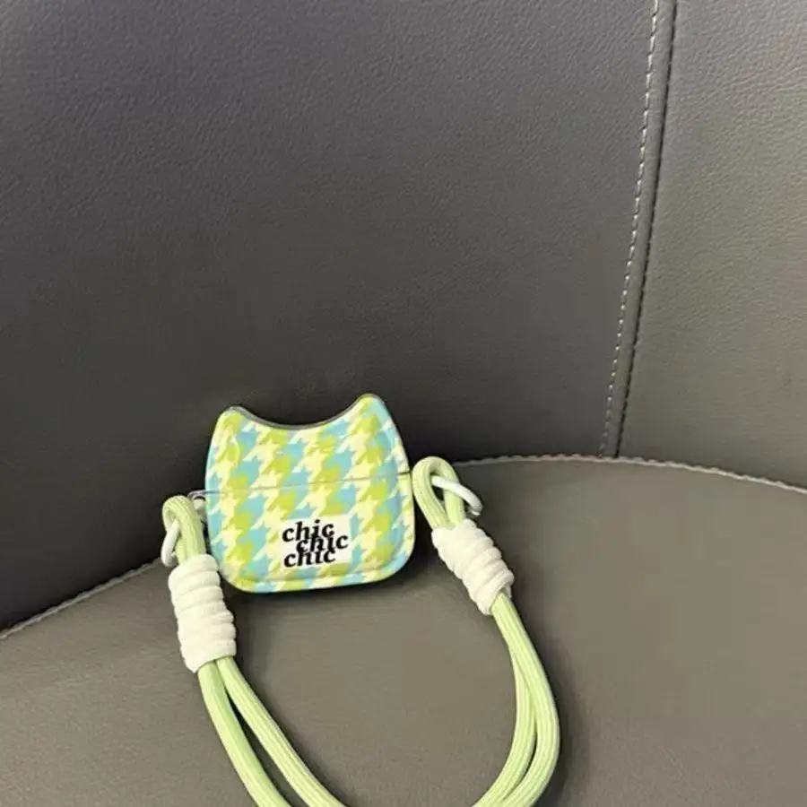 Фото Ins Mint Green подходит для AirPods 1 2 3 4 Защитный чехол для наушников Bluetooth Apple AirPods Pro 2, защитный чехол с защитой от падения №2