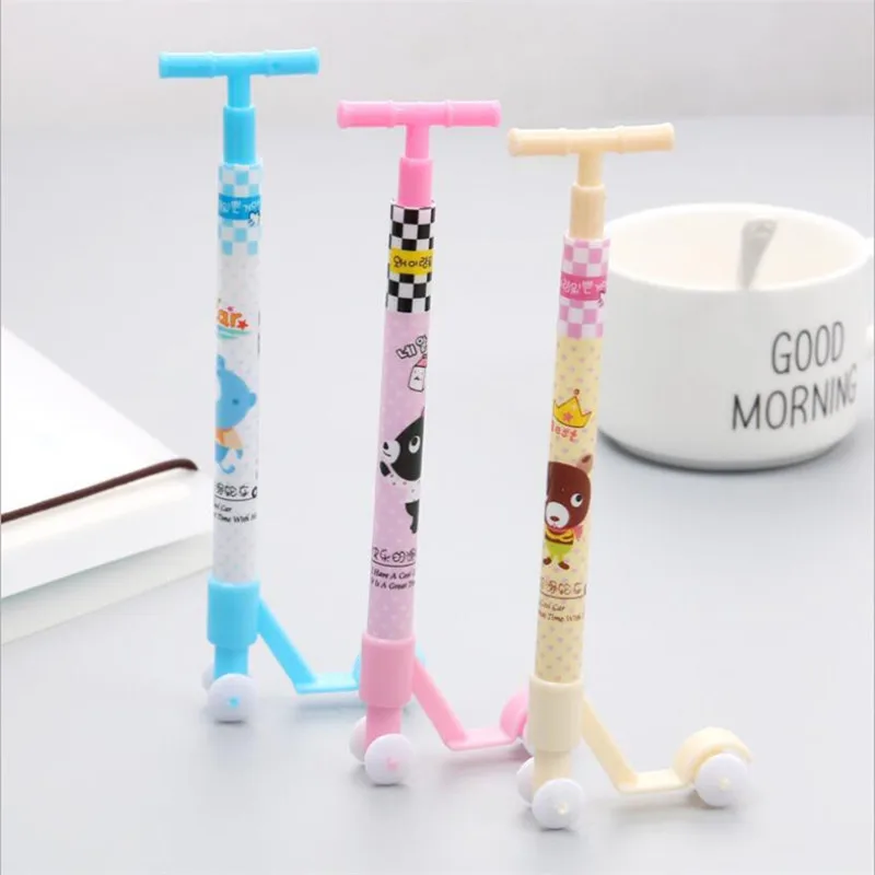 

W42 South Korea stationery creative cartoon stationery office scooter other ballpoint pen pen Teaching equipment for office