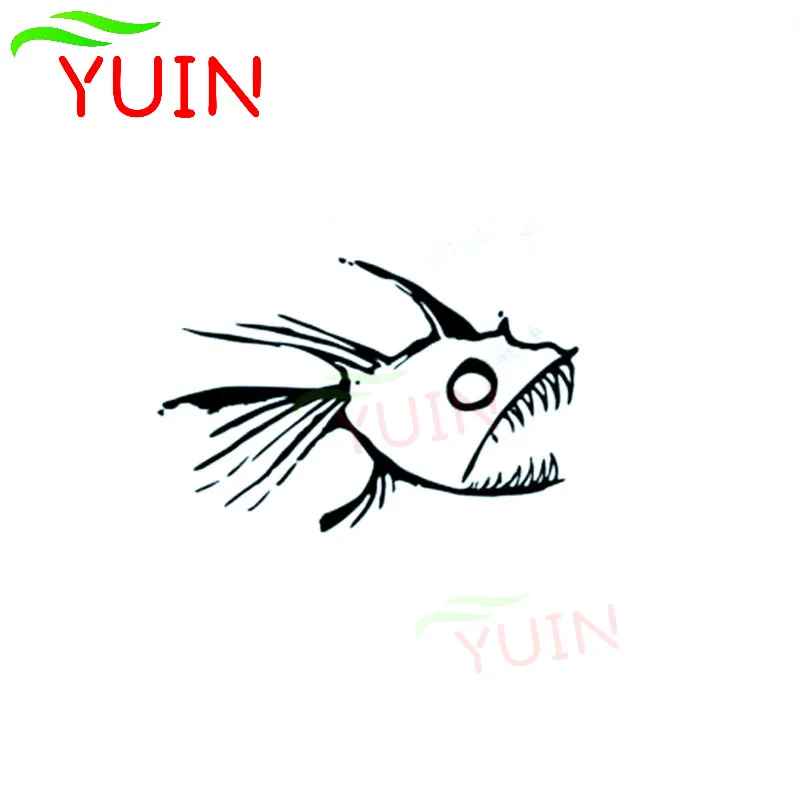 

Fashion Personality Hot Tuna Surf Car Sticker Fun Cars Accessories Waterproof Decal PVC Body Window Decoration Sunscreen Decals