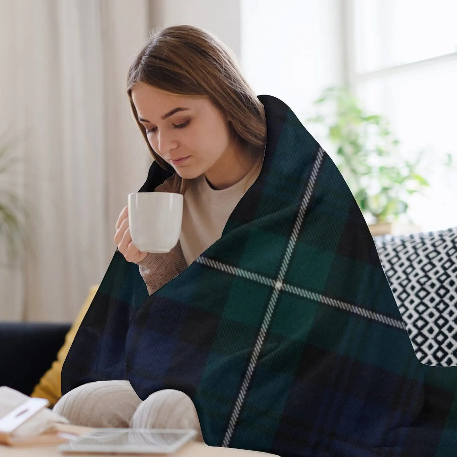 Forbes Шотландский Клетчатый Плед