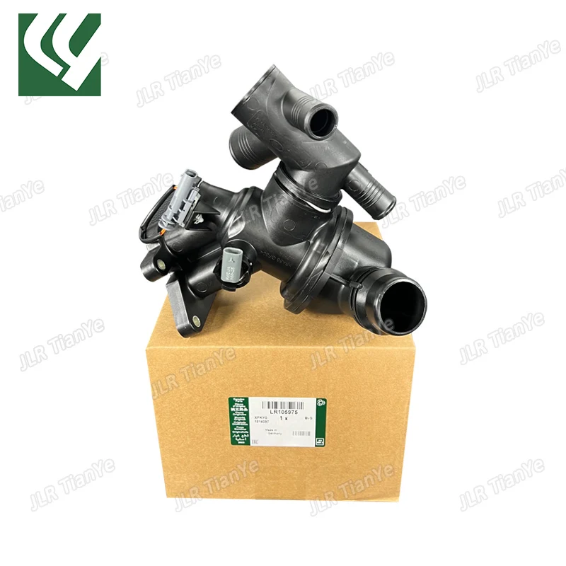 Термостат охлаждающей жидкости дизельный для Range Rover Evoque 2012- Discovery Sport Jaguar E-Pace 2017 JDE40346 LR073694 LR105975, 2,0 л