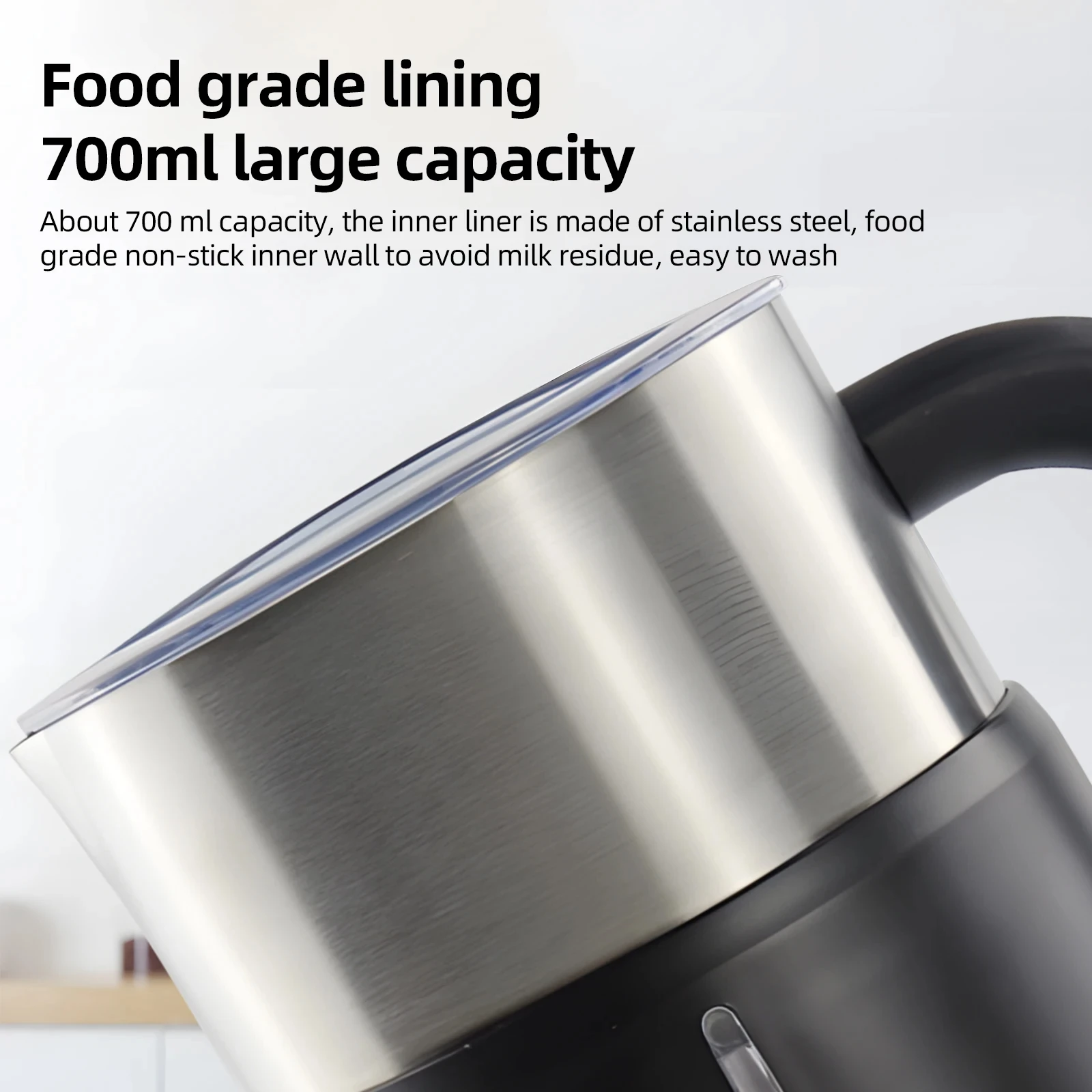 Электрический вспениватель молока 5 в 1 для латте/капучино/горячего шоколада 700 Вт