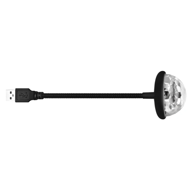 

Mini Disco Party Lights Car Atmosphere Decorations Lamp Magic Strobe for Car