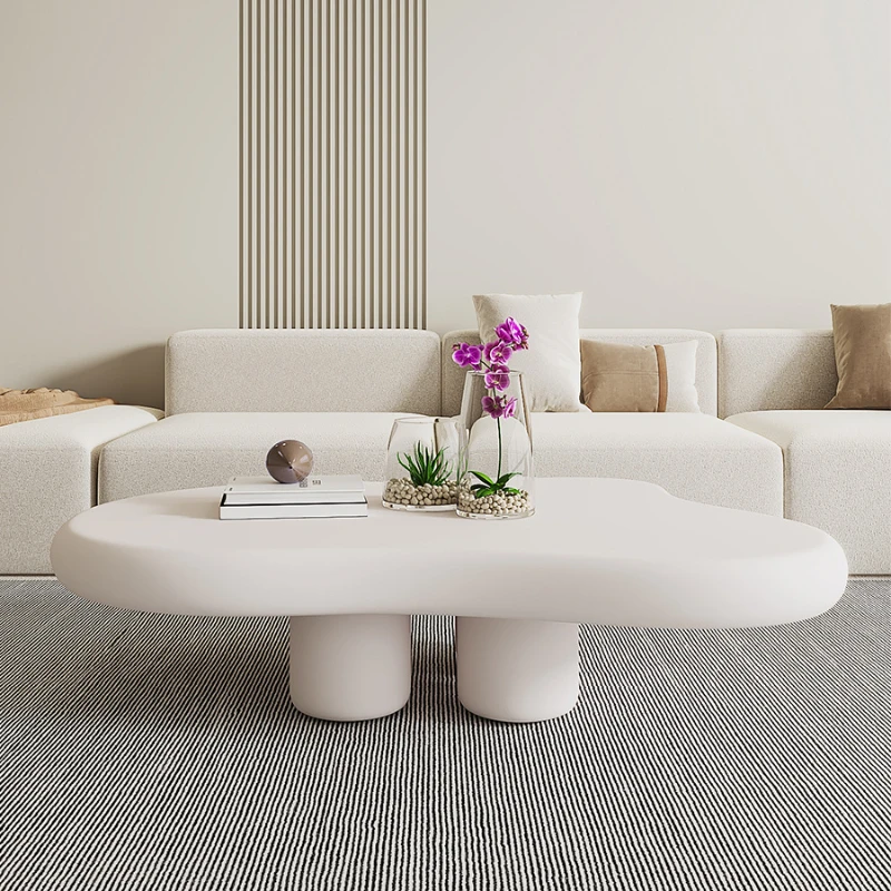 Белые корейские журнальные столики для гостиной роскошный современный чайный