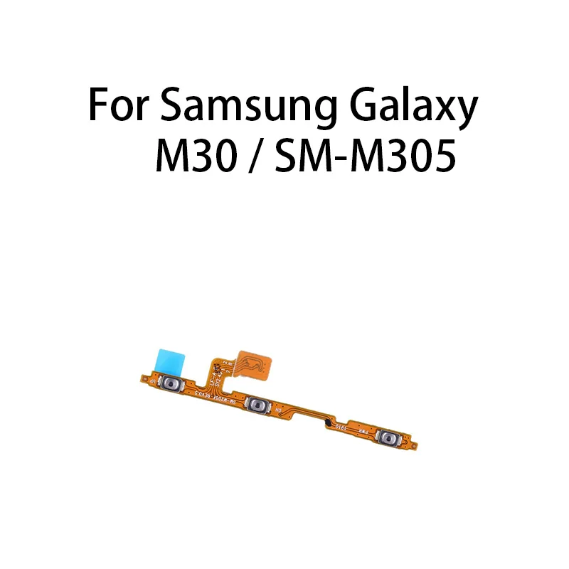 Гибкий кабель с кнопкой управления громкостью для Samsung Galaxy M30 / SM-M305