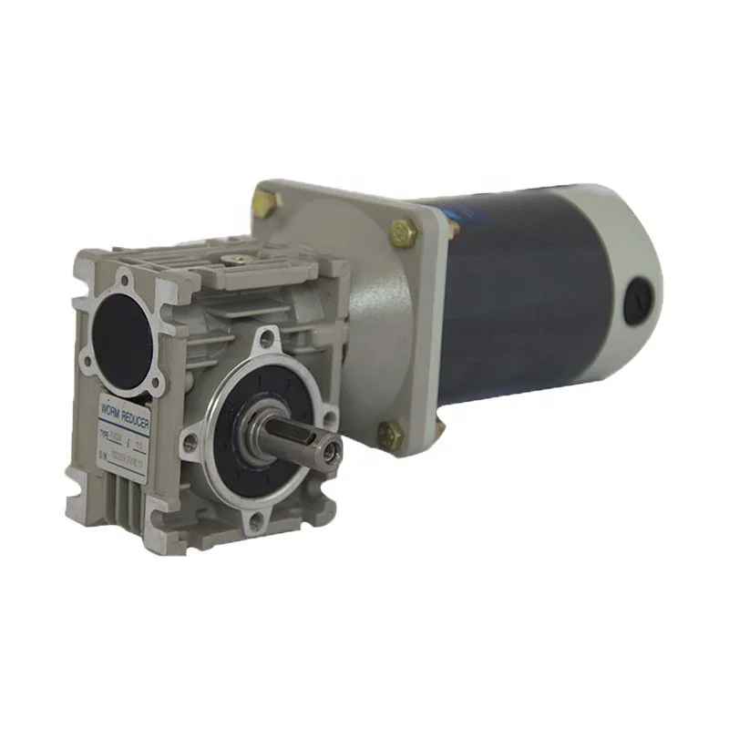 

high torque dc geared motor 60w 90w 120w 12v dc worm gear motor for winch/teagle/lifter
