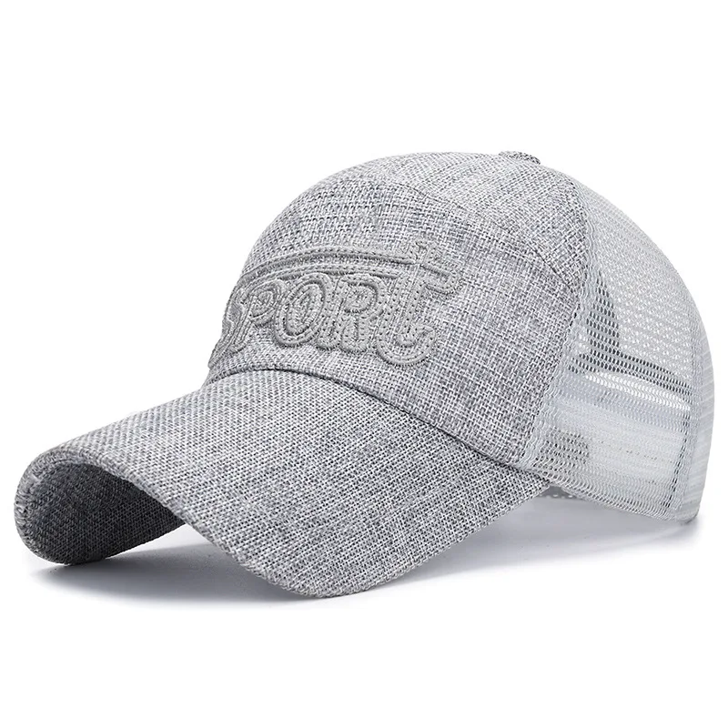 

Новая летняя мужская шапка с длинными бретелями, дышащая бейсболка для улицы, Солнцезащитная шляпа для отдыха