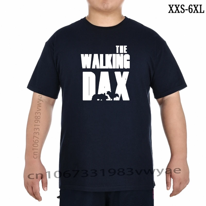 the walking dax design for german broker t shirt Men Designing 100% cotton plus size  Formal Comical Summer Style tshirt