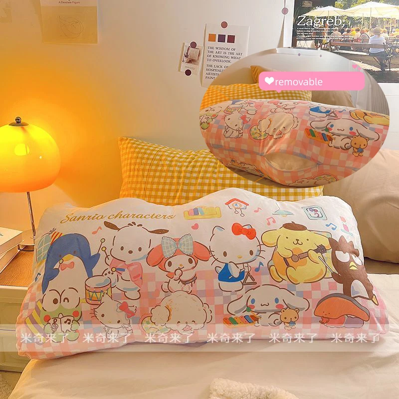 

Sanrios Hellokittys Kuromi Cinnamoroll My Melody Anime Cute Cartoon Throw Pillow Japanese Sweet Girly Heart Soft Bedside Cushion