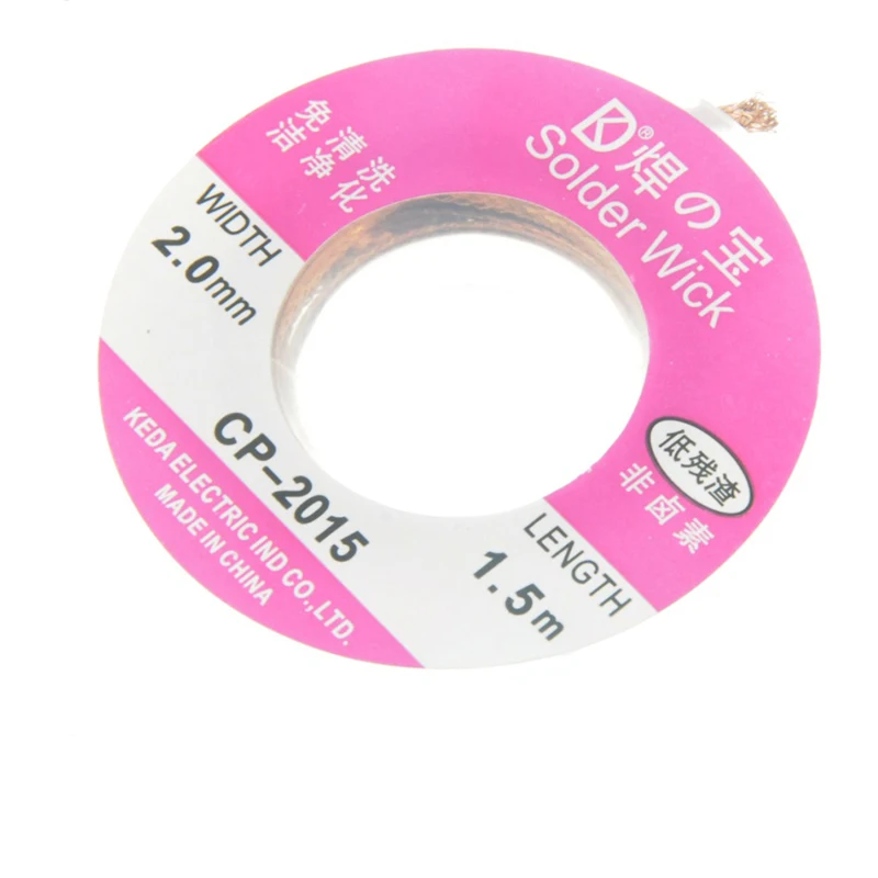 Оплетка для удаления припоя 5 шт. футов 2 0 мм | Инструменты