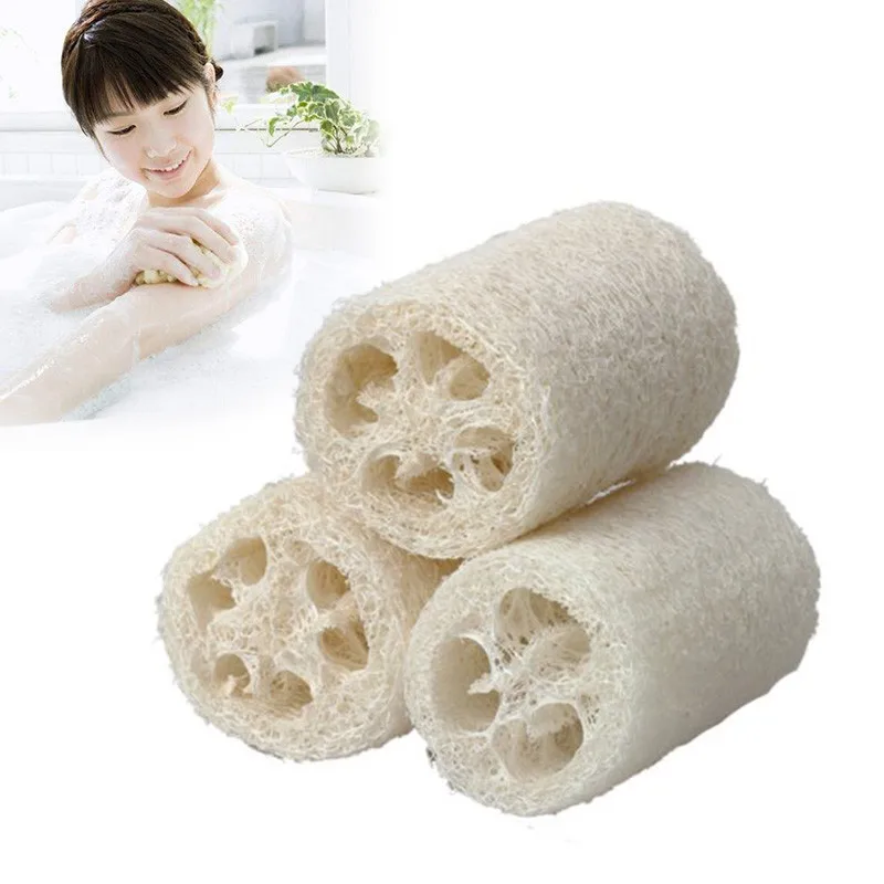 

3pcs Loofahs Luffa Sponge Massage Sponge Remove Dead Skin Care Loofa Nature Organic Spa Exfoliating Scrubber Body Wash