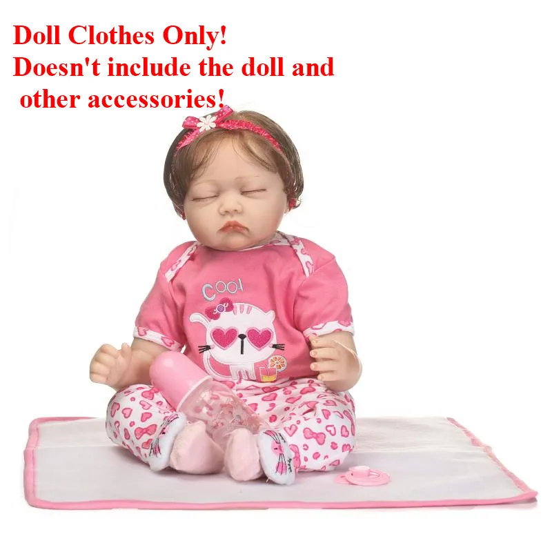 Одежда для куклы подходит кукол реборн 55 см 57 22 дюйма наряд мальчиков и девочек npk