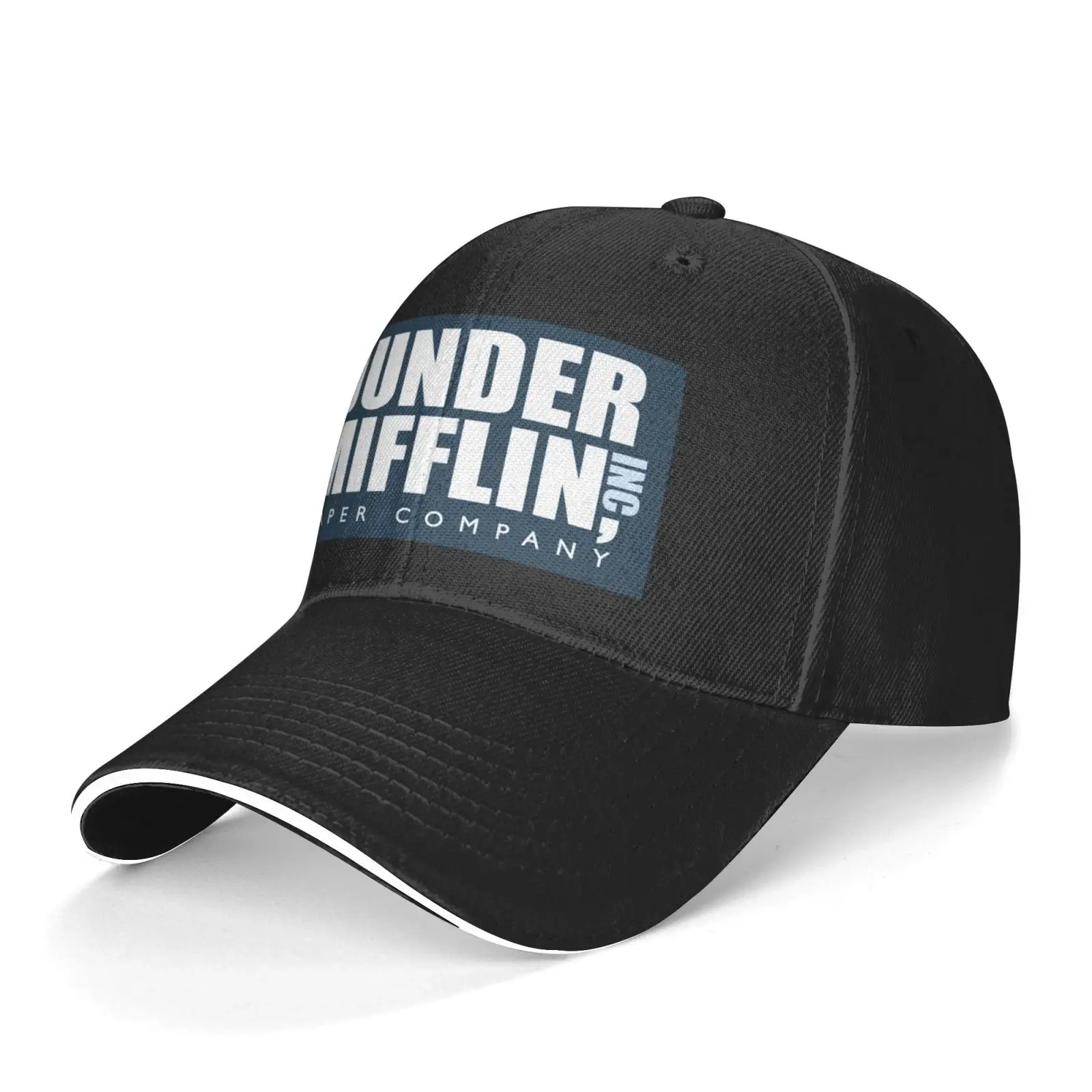 

3867 Кепка The Office Dunder Mifflin мужская Ковбойская уличная одежда женские головные уборы шляпы от солнца Кепка-тракер пляжная дизайнерская шляпа ле...