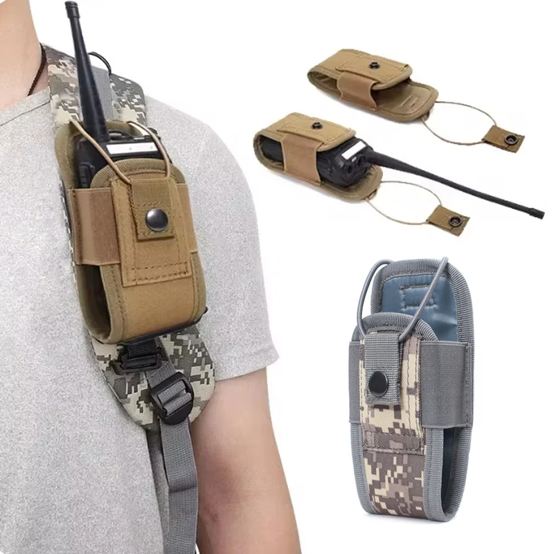 Тактическая Сумка для радиостанции раций поясная сумка держатель карманная