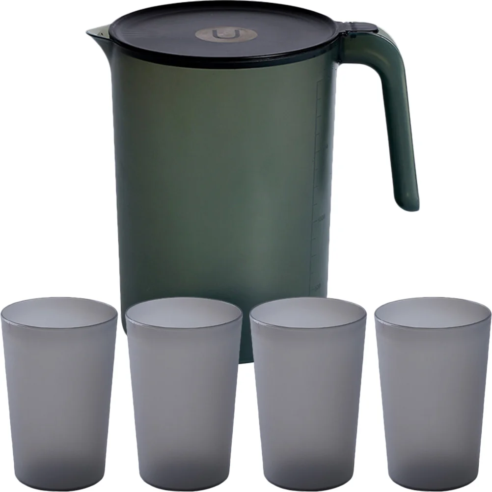 Cold Water Bottle Portable Design Pitcher Juice Jars Holder 