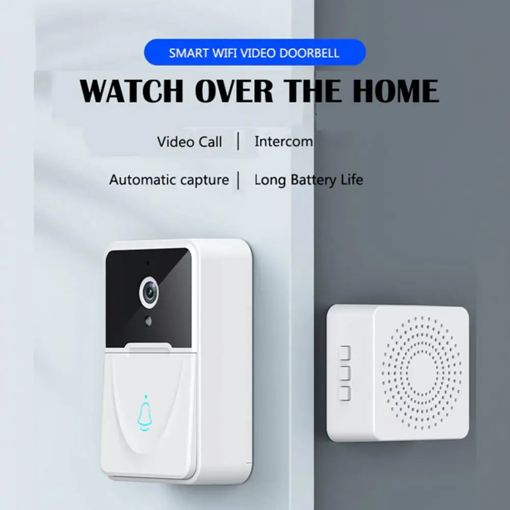 

Дверной Видеозвонок беспроводной уличный, Wi-Fi, 1080P, водостойкий, IP65