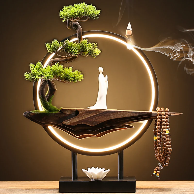 Oriental Buddha Lamp Incense Burner Zen Garden Ceramic Best Seller Incense Burner Flavoring Home Incenso Smell Distributor