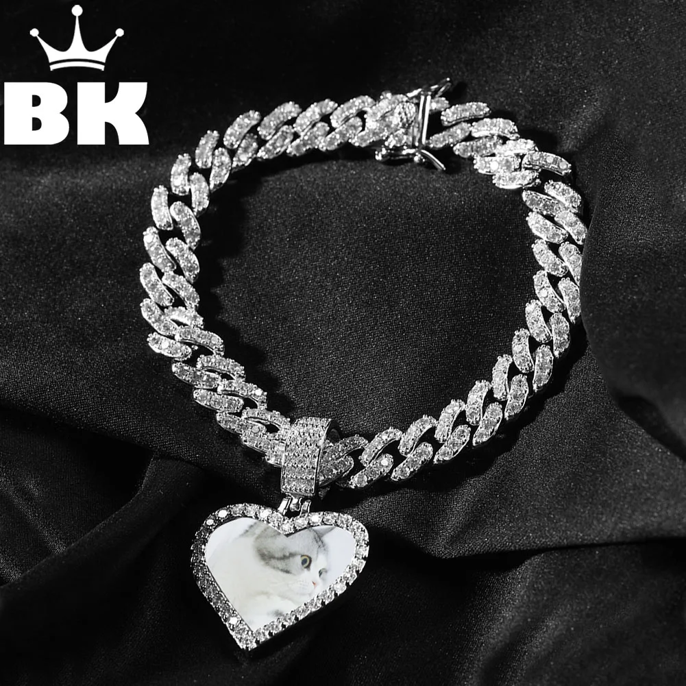 Браслет на ногу из кубинской цепи Майами 9 мм