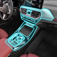 for bmw ix3 2021 2022 car interior center console transparent tpu protective film anti scratc repair film accessories refit lrhd