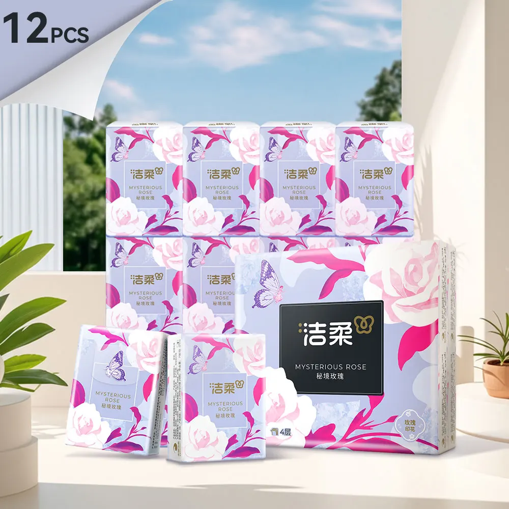 JieRou C&S Secret Rose Artistry Салфетка Для Лица Целлюлоза Из Бревен ...