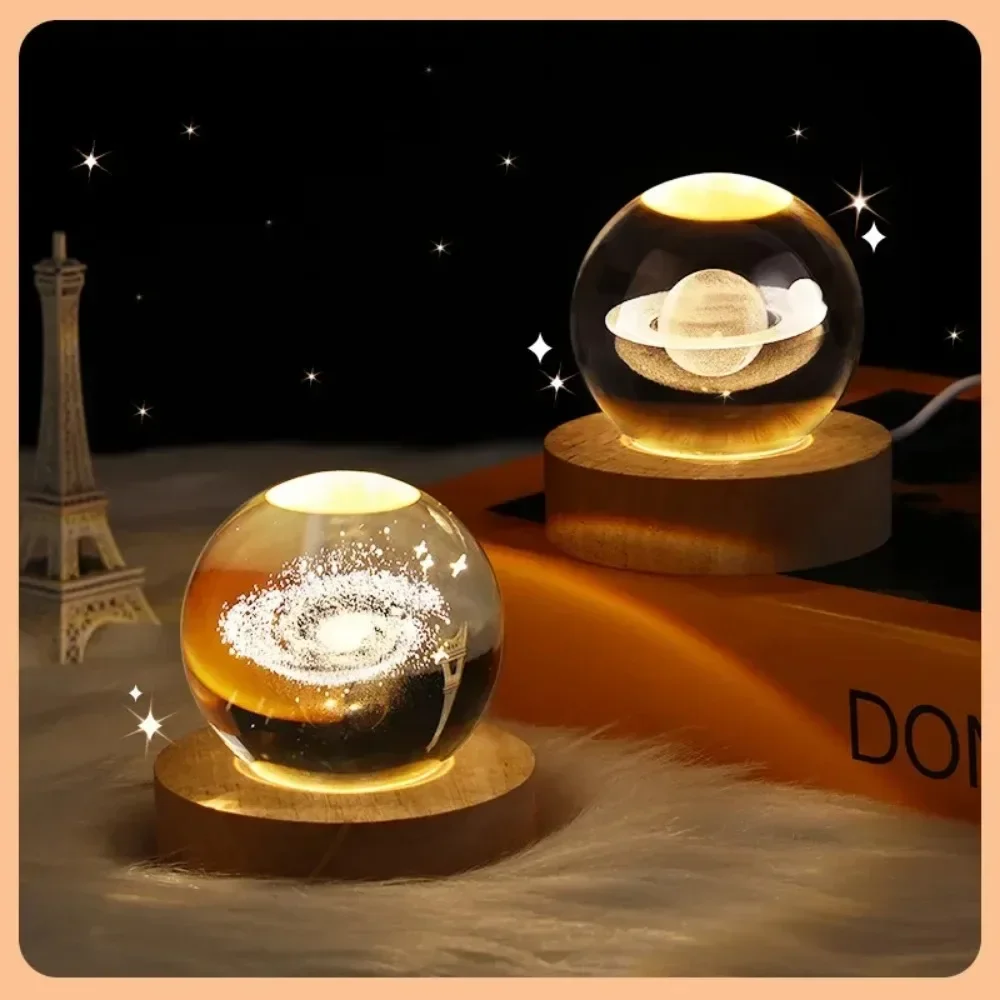 3D светодиодный светильник Moon Planet Galaxy
