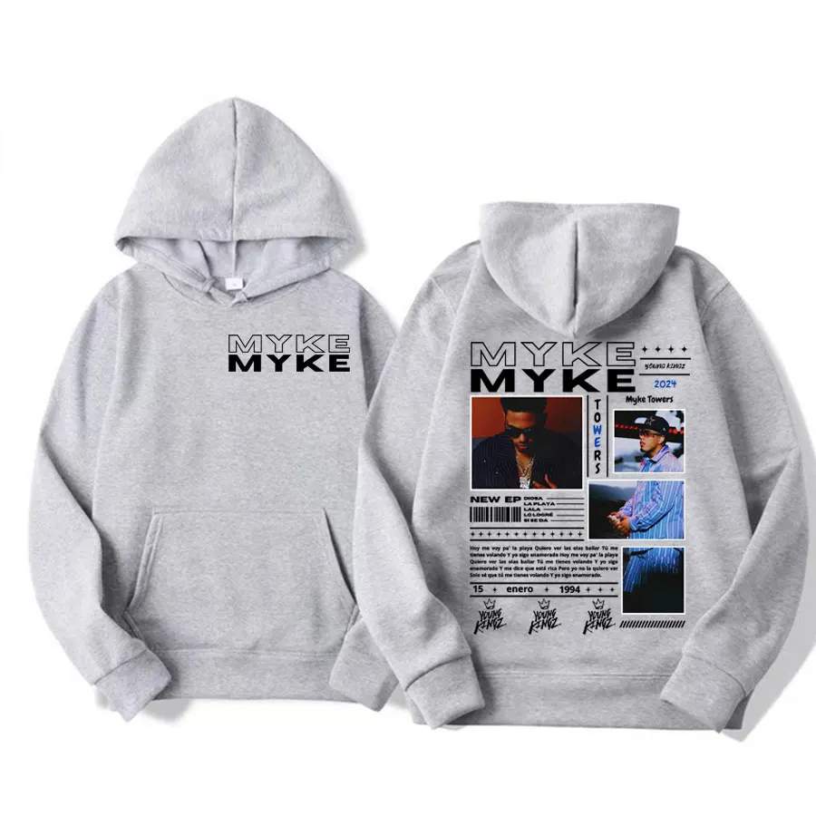 Свитшот мужской в стиле хип-хоп с рисунком