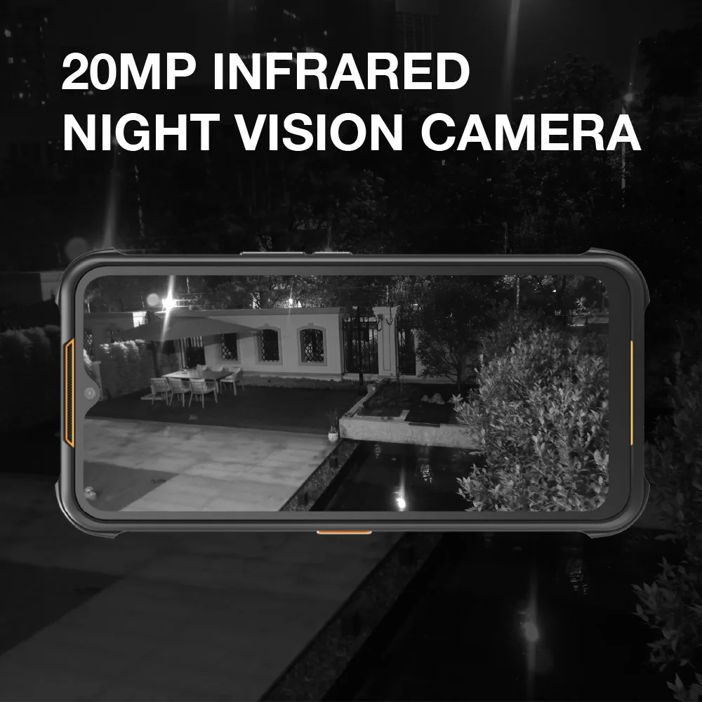 AGM H5 Rugged Smartphone 4GB+64GB 6GB+128GB 6.5 Inch Helio G35 Android 12 20MP 7000MAH Night Vision IP68 Waterproof Mobile Phone