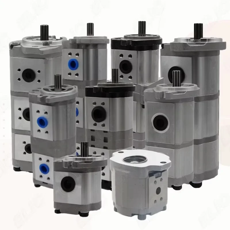 Механические детали HD250 Мини-экскаватор Гидравлический одношестеренный насос