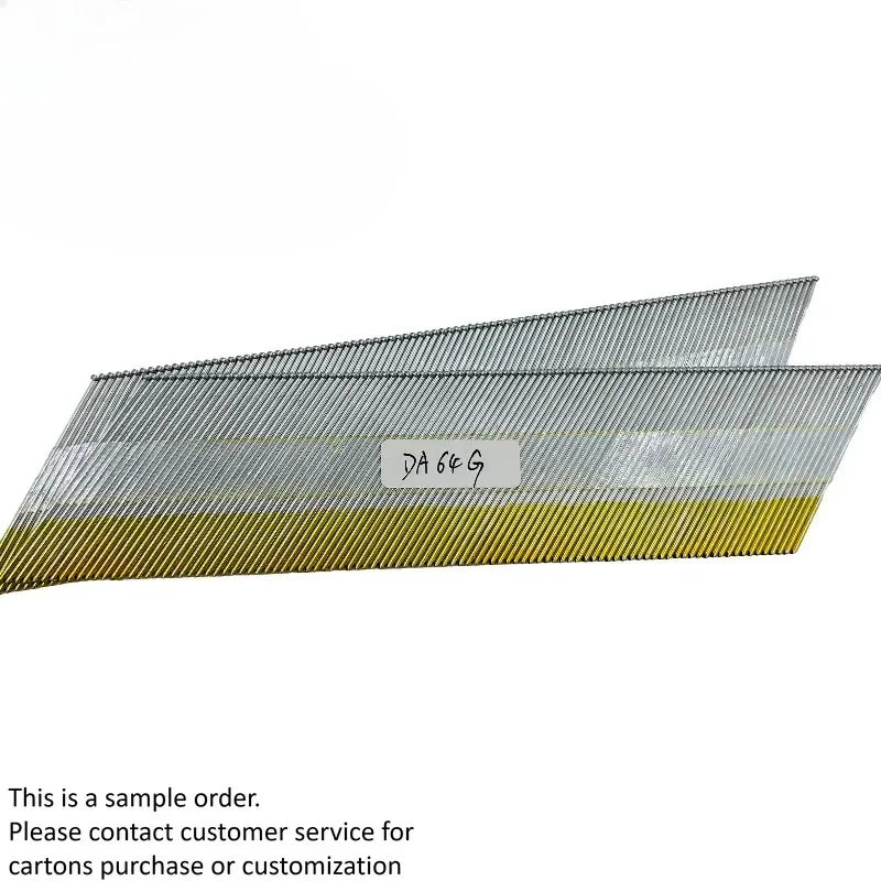 2000 шт. 38 мм цвяхи с закатанной рамкой серия DA оцинкованные финишные гвозди для