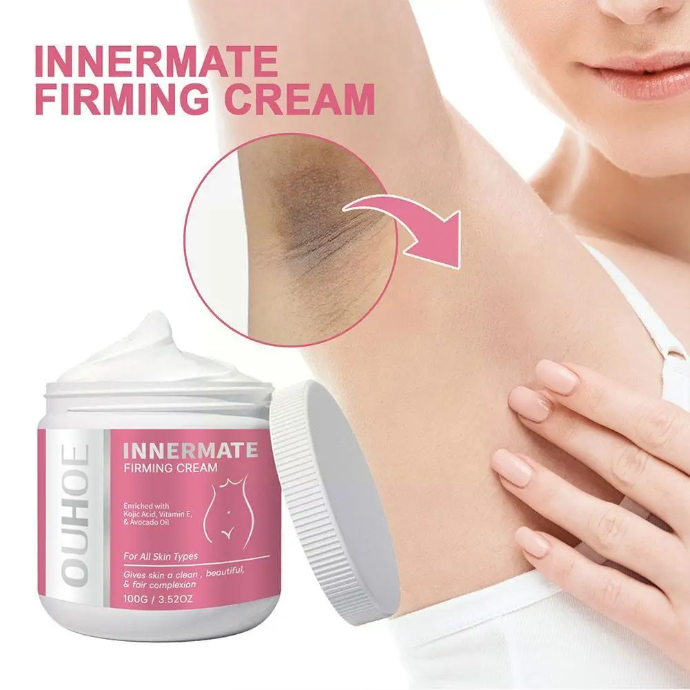 

100g Whitening Cream Private Parts Whitening Cream Knees Thigh Whitening Arm Non-irritating Brighten Mild Body Skin J7L5