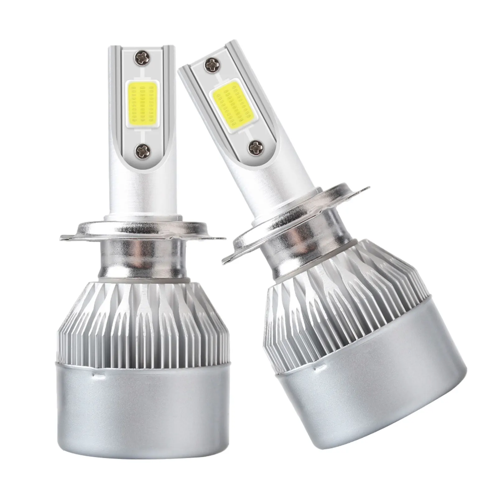H1 фонарь для фар, лампа для фар головного света, лампы для фар головного света, ближнего/дальнего света, 6000 лм, K, автомобильная фара, фонари для автомобиля, 18 Вт