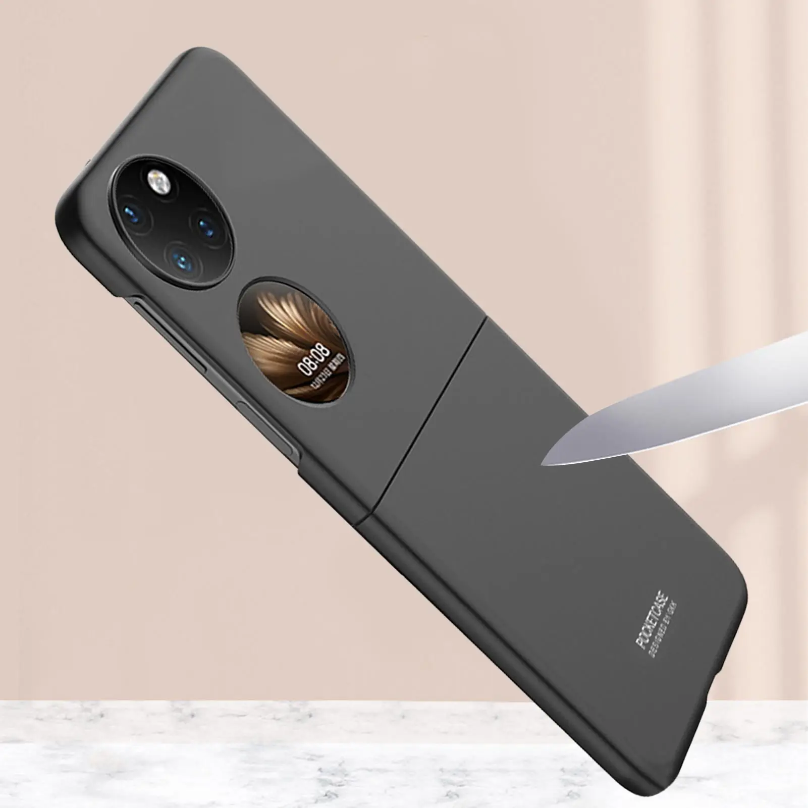 

PC Protection Armor Case Folding Screen For Huawei P50 Pocket Anti-Scratch Cellphone Cover Ultra-thin Durable Mobile Phone Case