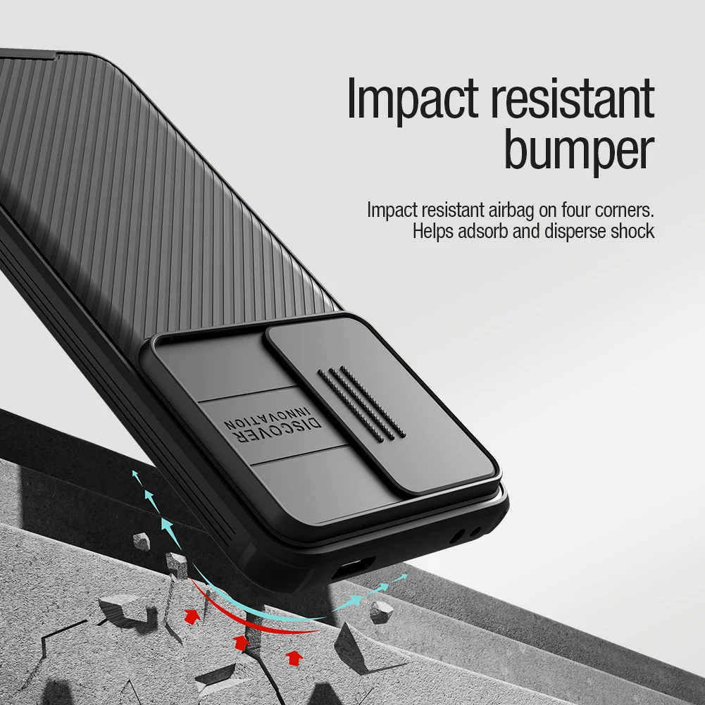 Nilkin for Xiaomi POCO F5 Pro Case Nillkin Magenetic Wireless Charger Slide Camera Protection Lens Protect Privacy  Back Cover