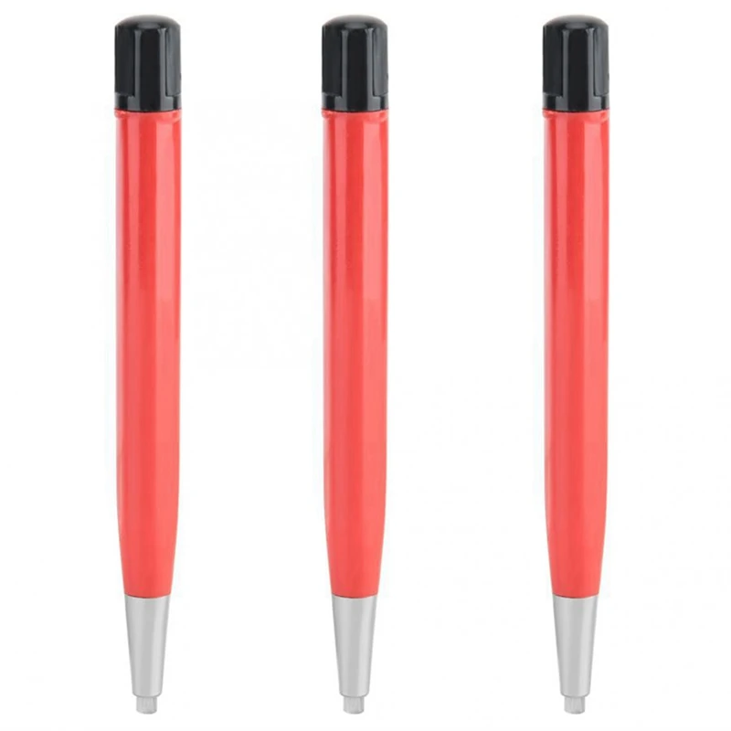 3X щетка для удаления ржавчины часов ручка из стекловолокна/латуни/стали