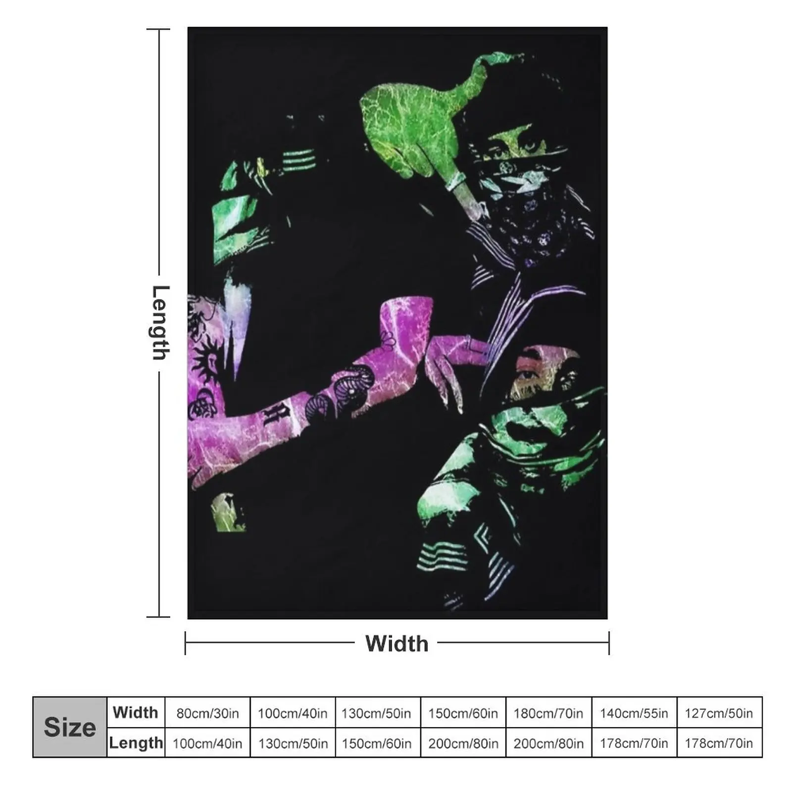 Yeat Twizzified Роскошное дизайнерское одеяло