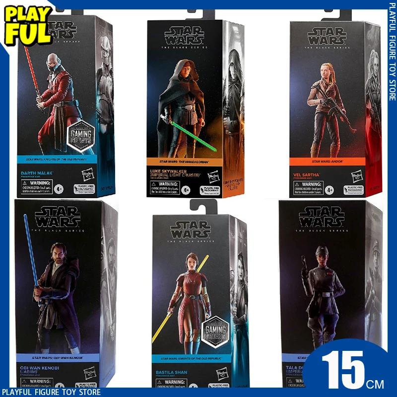 

Anime Figure Star Wars The Black Series Darth Malak/obi-Wan Kenobi/tala/inquisitor Etc 6-Inch Action Figure Model Doll Toys